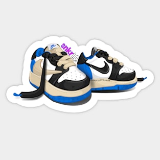 Trav Scott J1 Low - Sticker Sticker